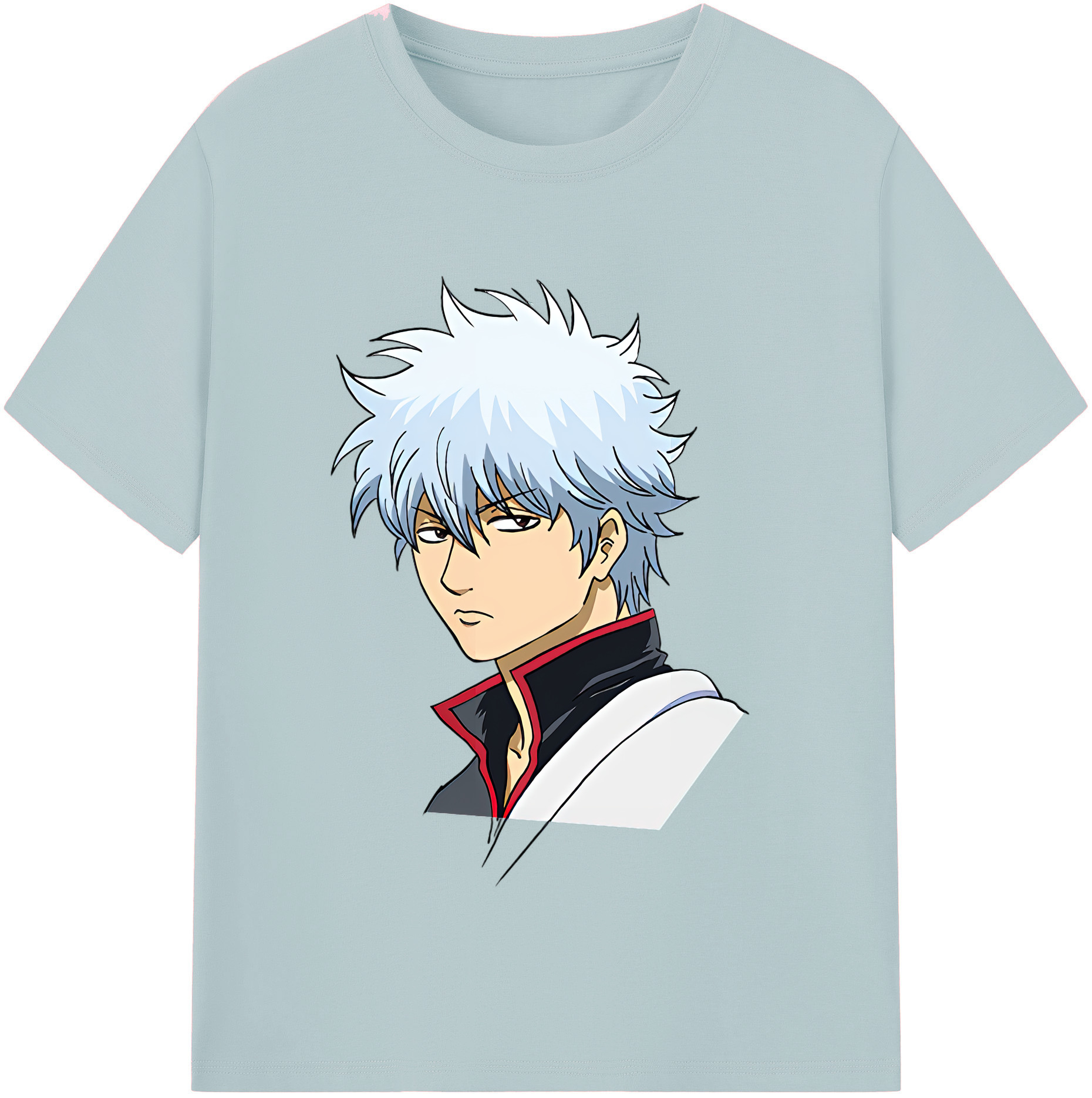 （画像用） ぎんたま 坂田銀時（さかたぎんとき） 神楽 志村新八（しむら しんぱち） GINTAMA Sakata Gintoki Kagura Shimura Shinpachi 綿100％半袖Tシャツ（フロントプリント）